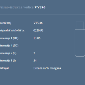 AUTOVENTIL VV246 US-IZ VODJICA PEZO BOXER 2.5 D