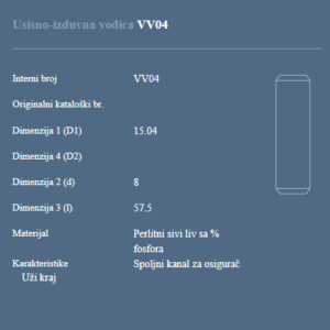 AUTOVENTIL VV04 USISNO IZDUVNA VODJICA KHD 2232528