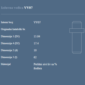 AUTOVENTIL VV07 IZDUVNA VODJICA URSUS C355 C360