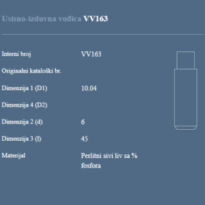 AUTOVENTIL VV163 US-IZ.VODJICA OPEL 2.0I 16V TD