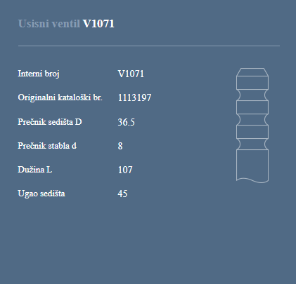 AUTOVENTIL V1071 US.VEN.FORD FIESTA 1.8 TD DI