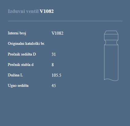 AUTOVENTIL V1082 IZ.VEN.FORD SIERA 2.0