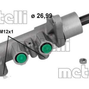 GLAVNI KOCIONI CILINDAR OPEL MOVANO B 2.3 CDTI metelli