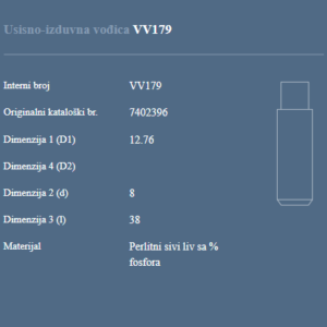 AUTOVENTIL VV179 US.-IZ.VODJICA FORD 1.6/1.8D/TD