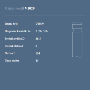 AUTOVENTIL V1029 US.VEN.FIAT 1.9 TD