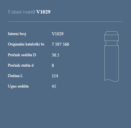 AUTOVENTIL V1029 US.VEN.FIAT 1.9 TD