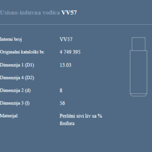 AUTOVENTIL VV57 US.VODJICA RIVAL ID-GAMA S