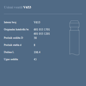 AUTOVENTIL V653 US.VEN.DB 2000D-3000D OM 601