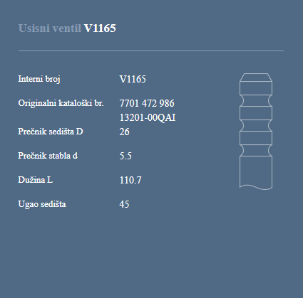AUTOVENTIL V1165 US.VEN. RENO CLIO 1.2 16V
