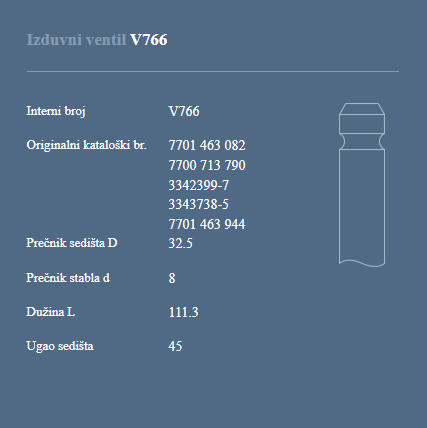 AUTOVENTIL V766 IZ.VEN.RENAULT R5/9/11/19/21
