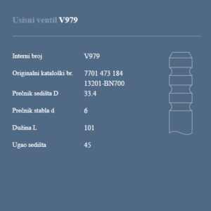 AUTOVENTIL V979 US. VEN. RENAULT CLIO 1.5 DCI