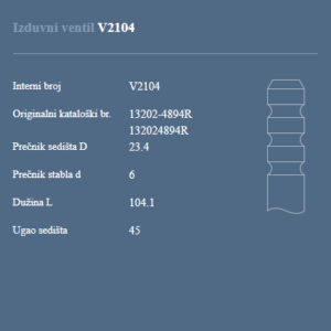 AUTOVENTIL IZDUVNI VENTIL NISSAN QASHGAI 1.6 DCI