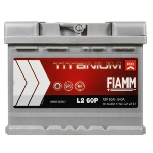 FIAMM TITANIUM PRO L2 60AH 540A 242X175X190