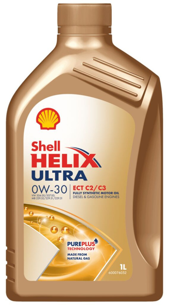 SHELL HELIX ULTRA ECT C2/C3 0W30 1L. 12X1L