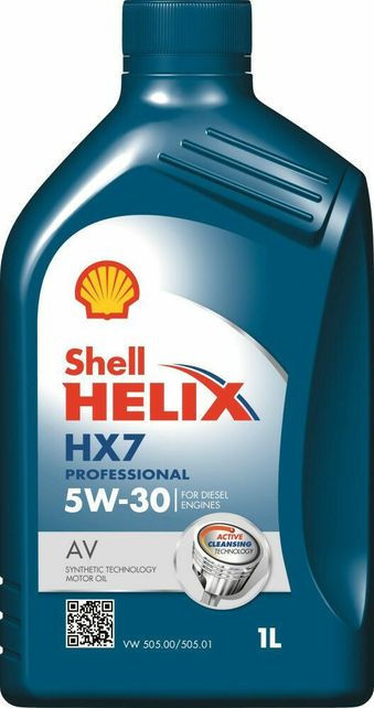 SHELL HELIX HX7 AV 5W30 1L. 12X1L