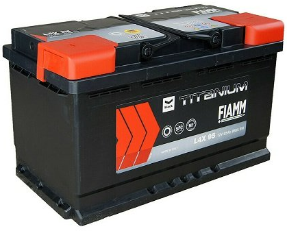 FIAMM BLACK TITANIUM L4X 95AH 850A 315x175x190 L+