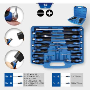 SET ODVIJACA 12kom kstools