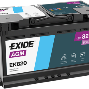 AKUMULATOR AGM START-STOP 82AH 800A/EN exide