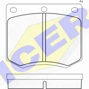 DISK PL. AUDI 100 DO 82 G0DINE