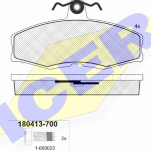 DISK PL. SKODA FELICIA/FAVORIT/CADDY II