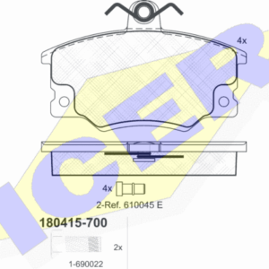 DISK PL. FIAT/ALFA TIPO/145
