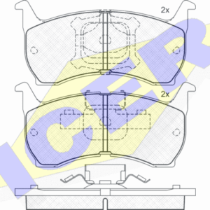 DISK PL. MAZDA 626 II