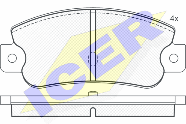 DISK PL. FIAT CROMA/DELTA