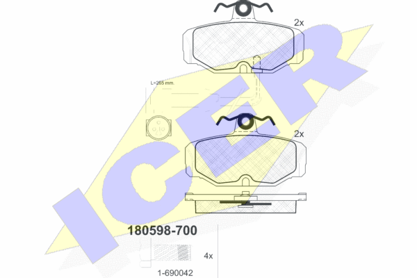 DISK PL. ZAD. FORD SCORPIO I