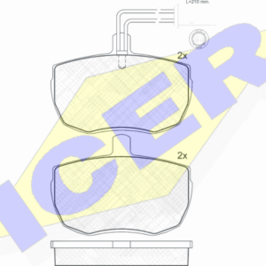 DISK PL. IVECO DAILY II 35-10/35-8 89-98