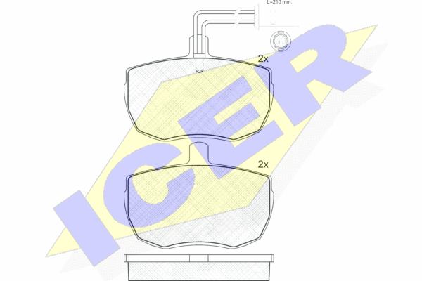 DISK PL. IVECO DAILY II 35-10/35-8 89-98