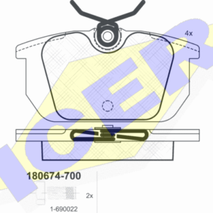 DISK PL. ZAD. FIAT/ALFA  146/155/PUNTO/BRAVO