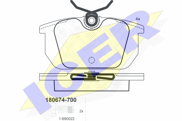 DISK PL. ZAD. FIAT/ALFA  146/155/PUNTO/BRAVO