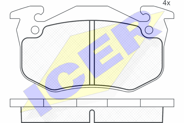 DISK PL. PSA/RENAULT 205/305/11/19/18