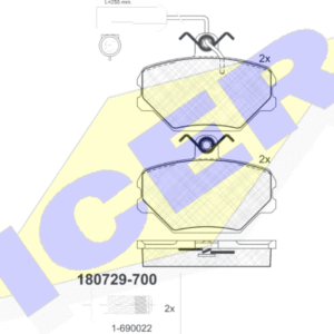 DISK PL. FIAT TEMPRA/TIPO