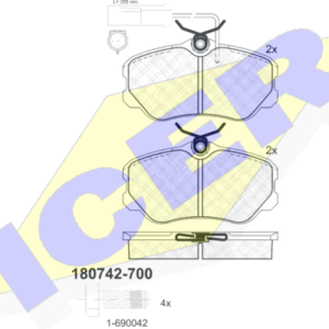 DISK PL. FIAT/ALFA/LANCIA THEMA/164/CROMA 2.0 16V