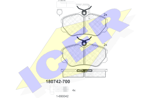 DISK PL. FIAT/ALFA/LANCIA THEMA/164/CROMA 2.0 16V