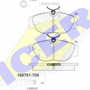 DISK PL. ALFA/LANCIA/FIAT 164/DELTA/TEMA