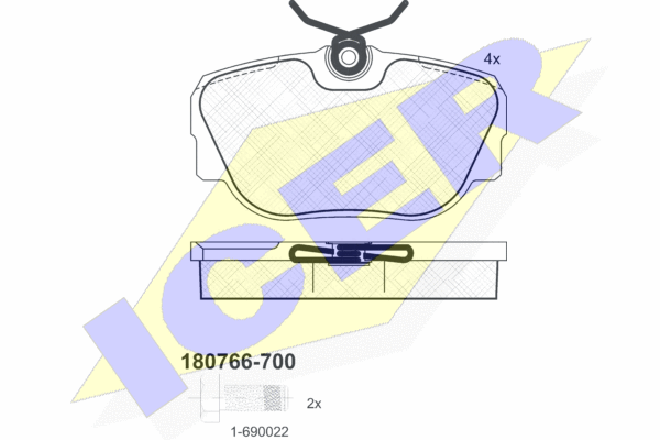 DISK PL. BMW 3 E30  83-93