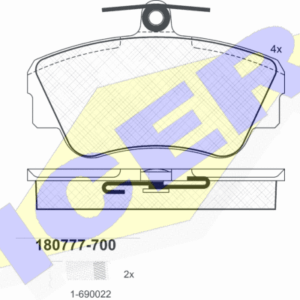 DISK PL. VOLVO 440/460/480