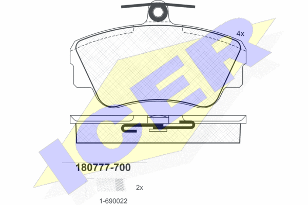 DISK PL. VOLVO 440/460/480