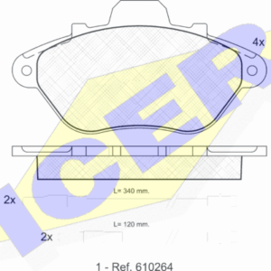 180786.png DISK PL. PSA PEUGEOT 605 89-99