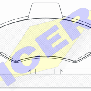 DISK PL. FORD ESCORT VI/VII/ORION III