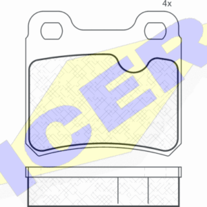 DISK PL. ZAD. OPEL ASTRA F/VECTRA A