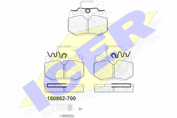 DISK PL. PSA CITROEN ZX 1.9D 91-97