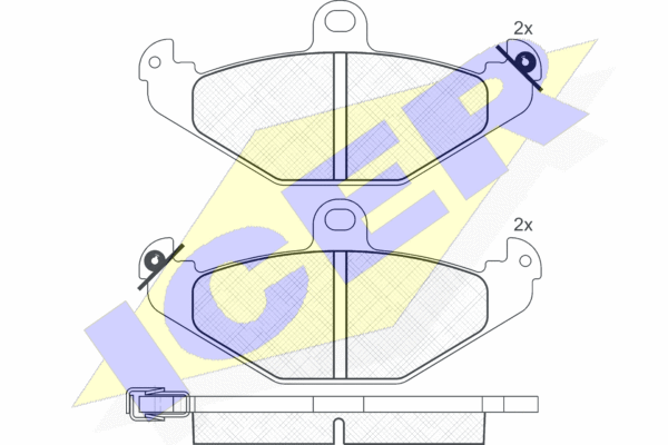 DISK PL. ZAD. RENAULT LAGUNA/SAFRANE