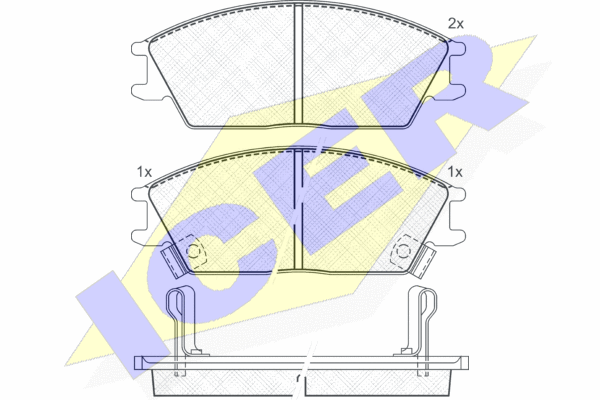 DISK PL. HYUNDAI ACCENT/GETZ/PONY
