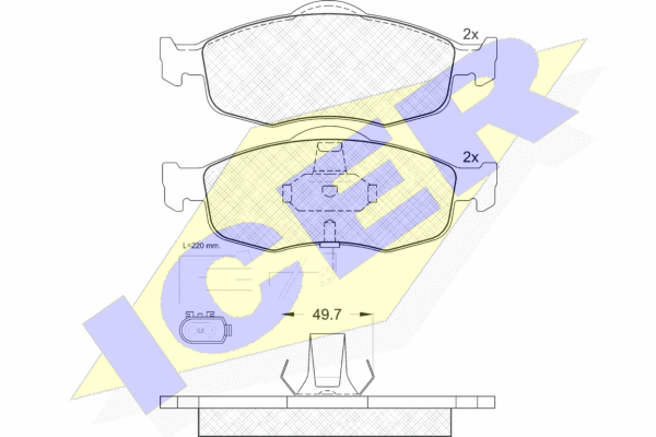 DISK PL. FORD MONDEO I/II/SCORPIO