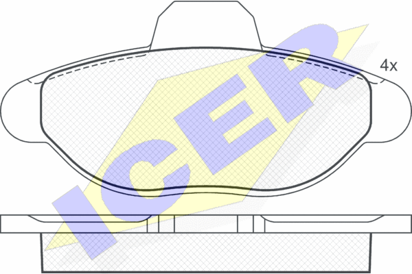 DISK PL. FIAT CINQUECENTO 91-99