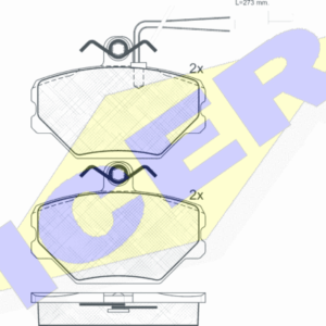 DISK PL.ZASTAVA YUGO 60 65 / FLORIDA