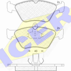 180988.png DISK PL. OPEL OMEGA B/VECTRA A 94-00